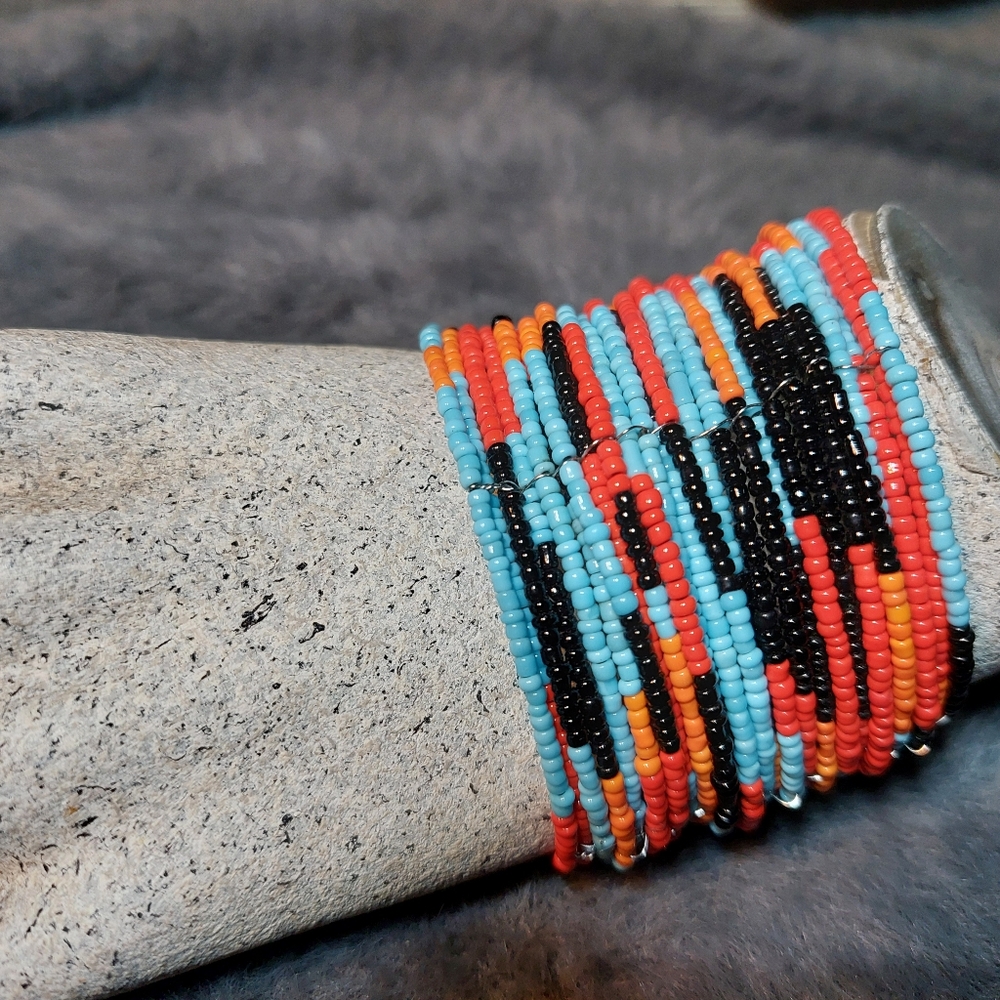 Beaded Cuff Bracelet
